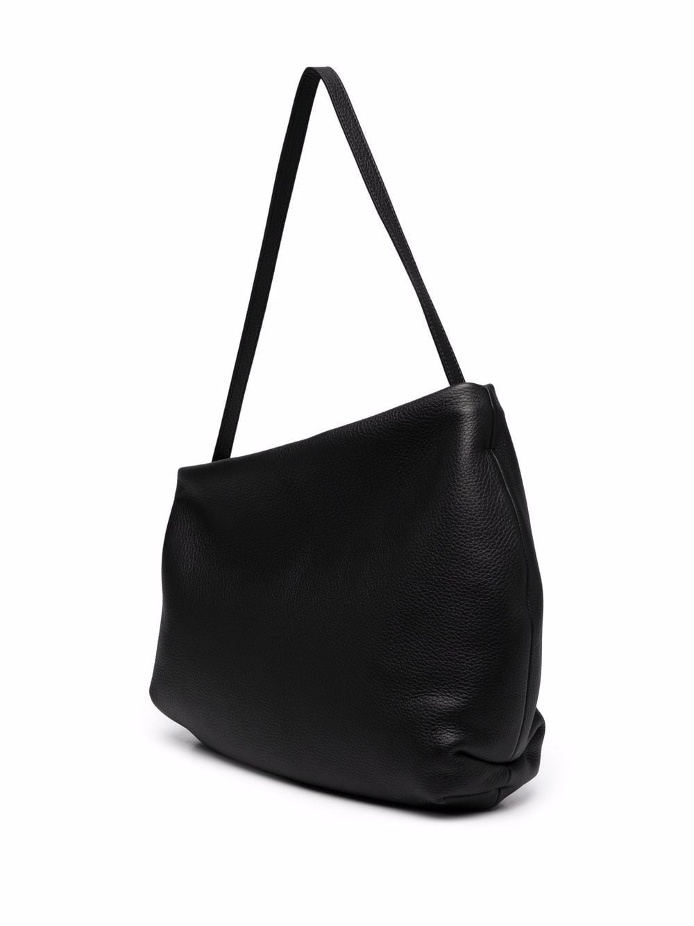 asymmetric leather shoulder bag - 3