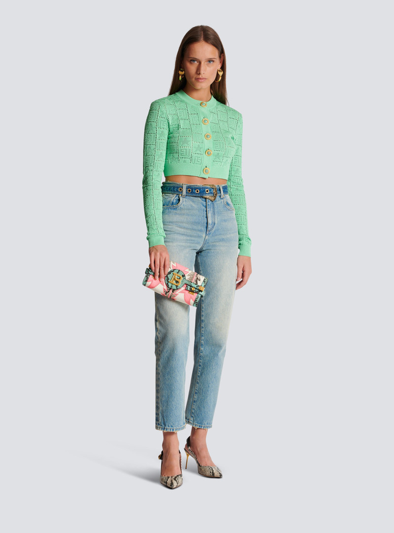 Balmain Classic belted jeans outlook