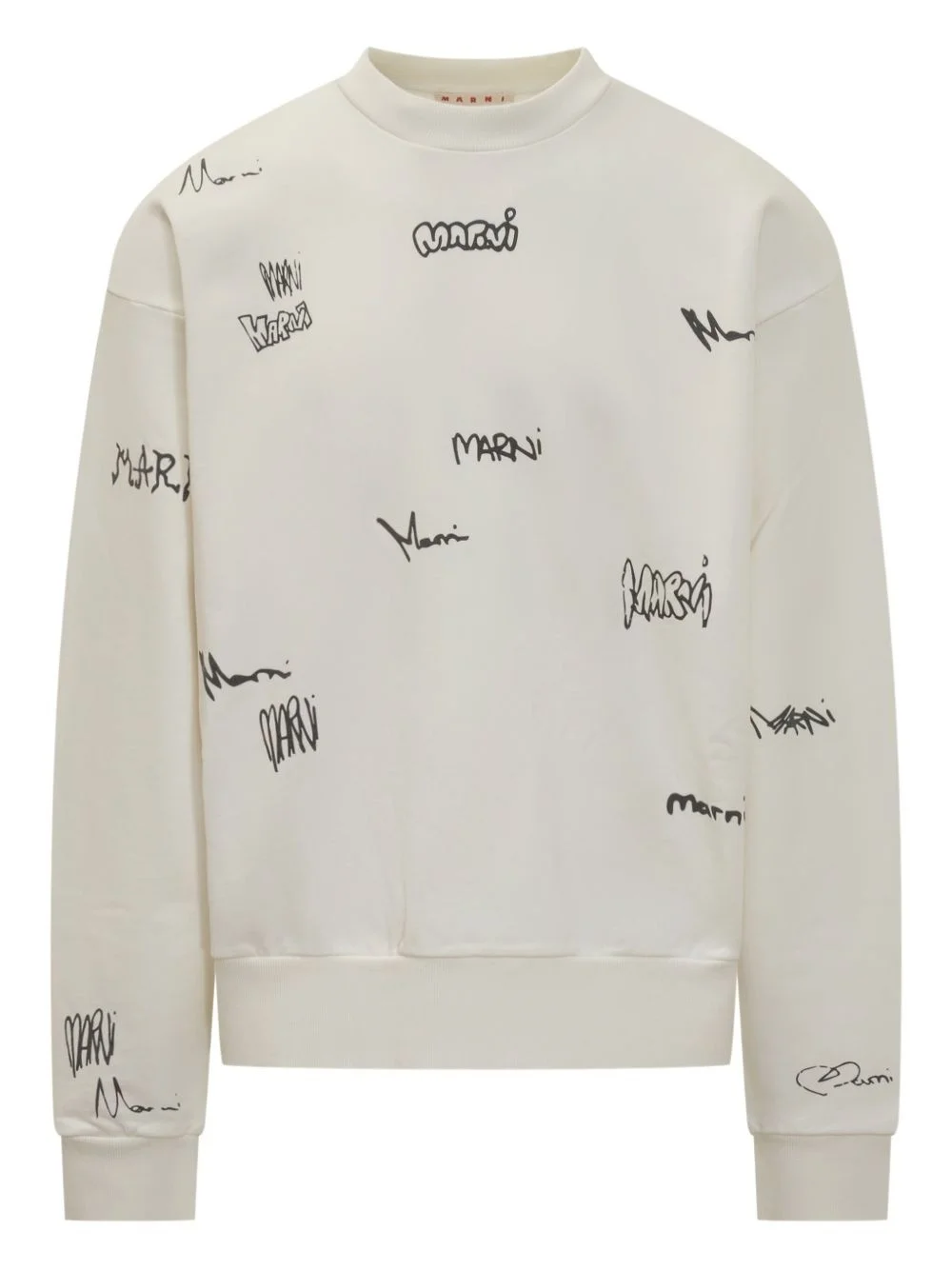 logo-print sweatshirt - 1