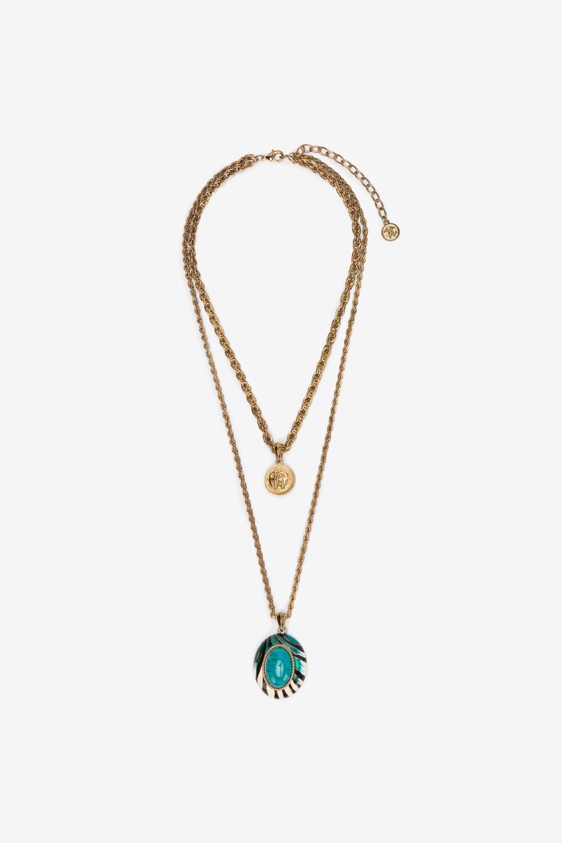 Ray Of Sea Print Necklace 1