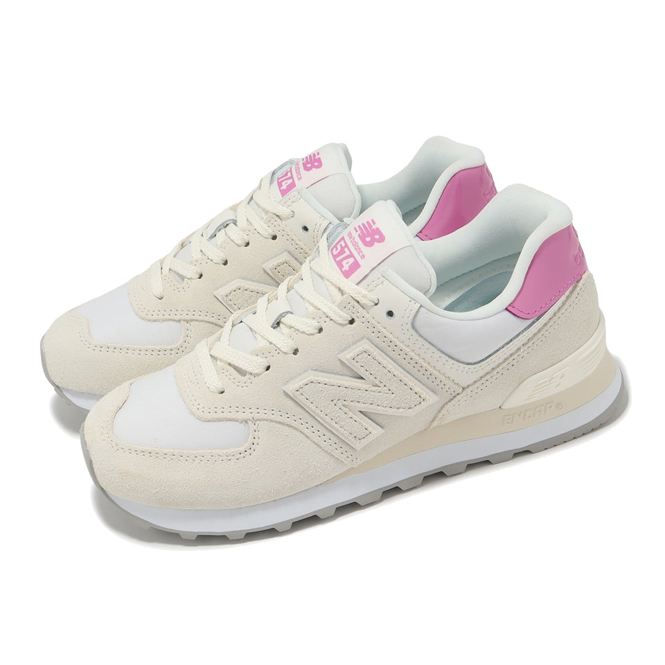 (WMNS) New Balance 574 'Sea Salt Real Pink' WL5742BA - 3