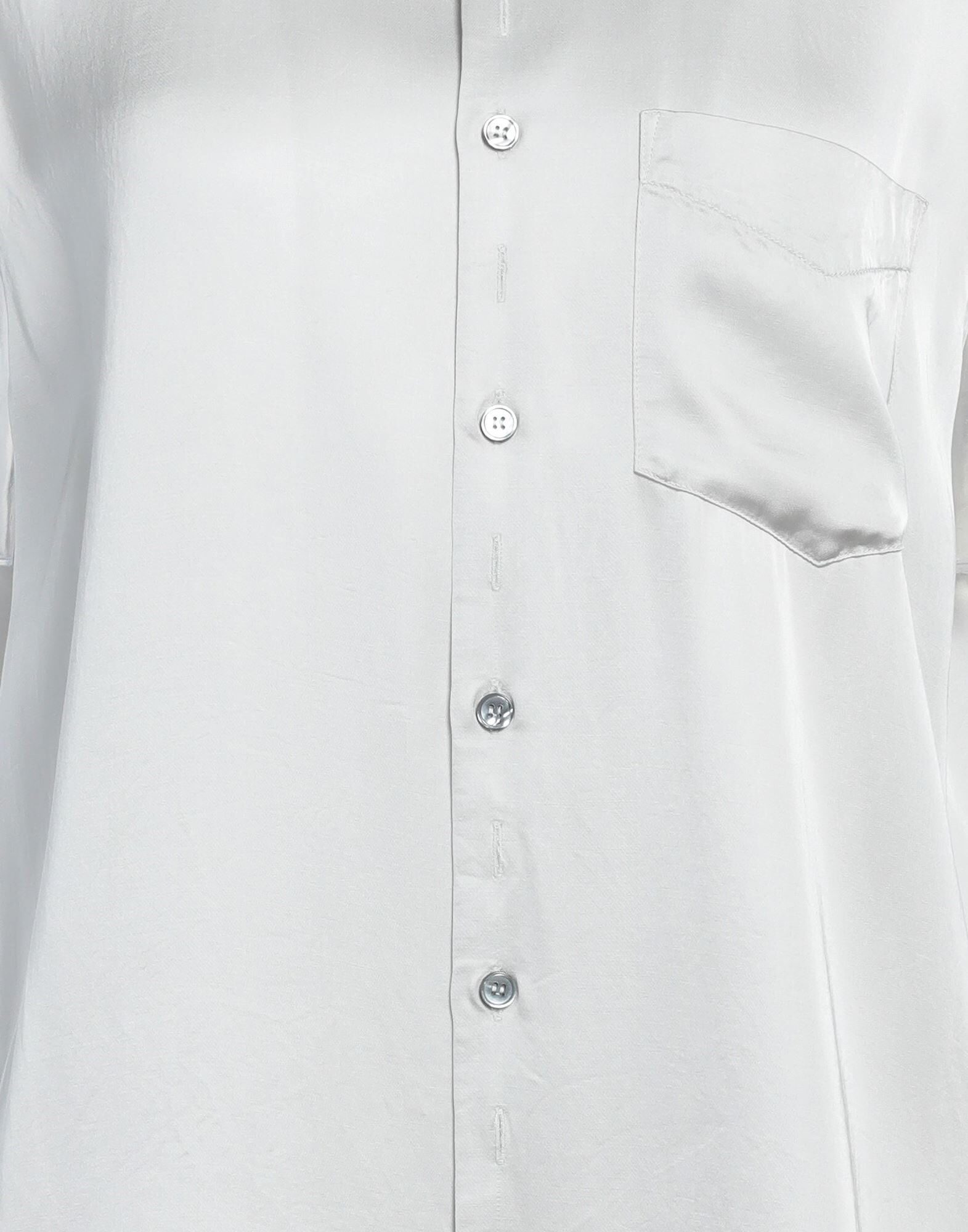 Black Women's Solid Color Shirts & Blouses - 4