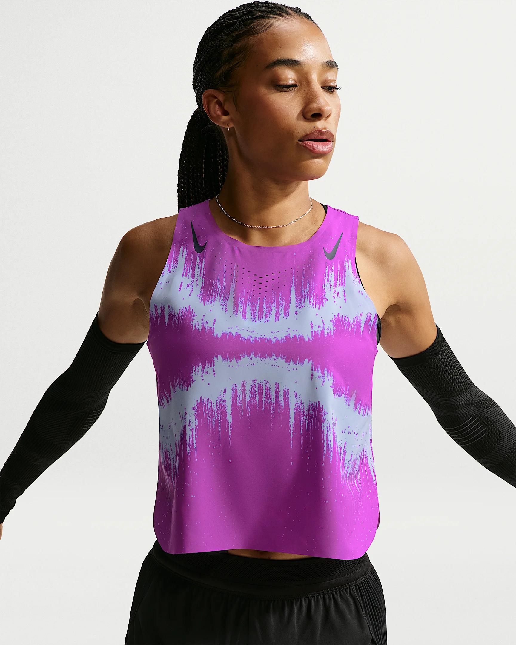 Nike AeroSwift Women's Dri-FIT ADV Cropped Running Tank Top - 1