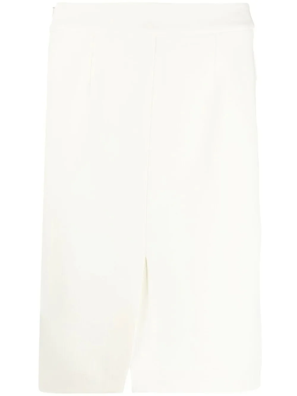 high-waisted pencil skirt - 1