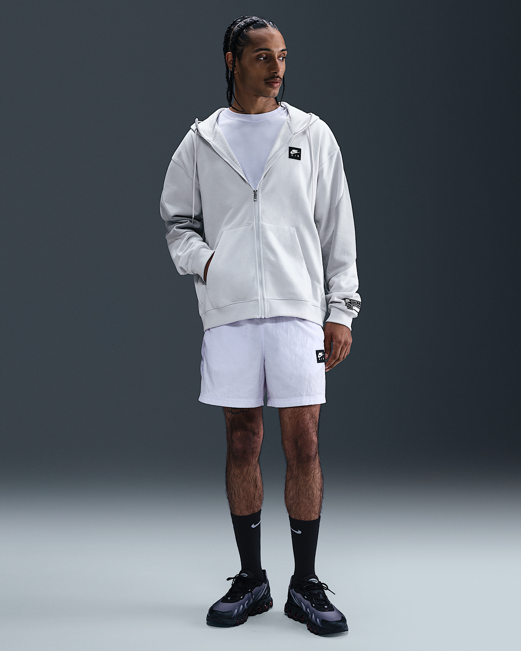 Nike Air Men's Full-Zip Fleece Hoodie - 4