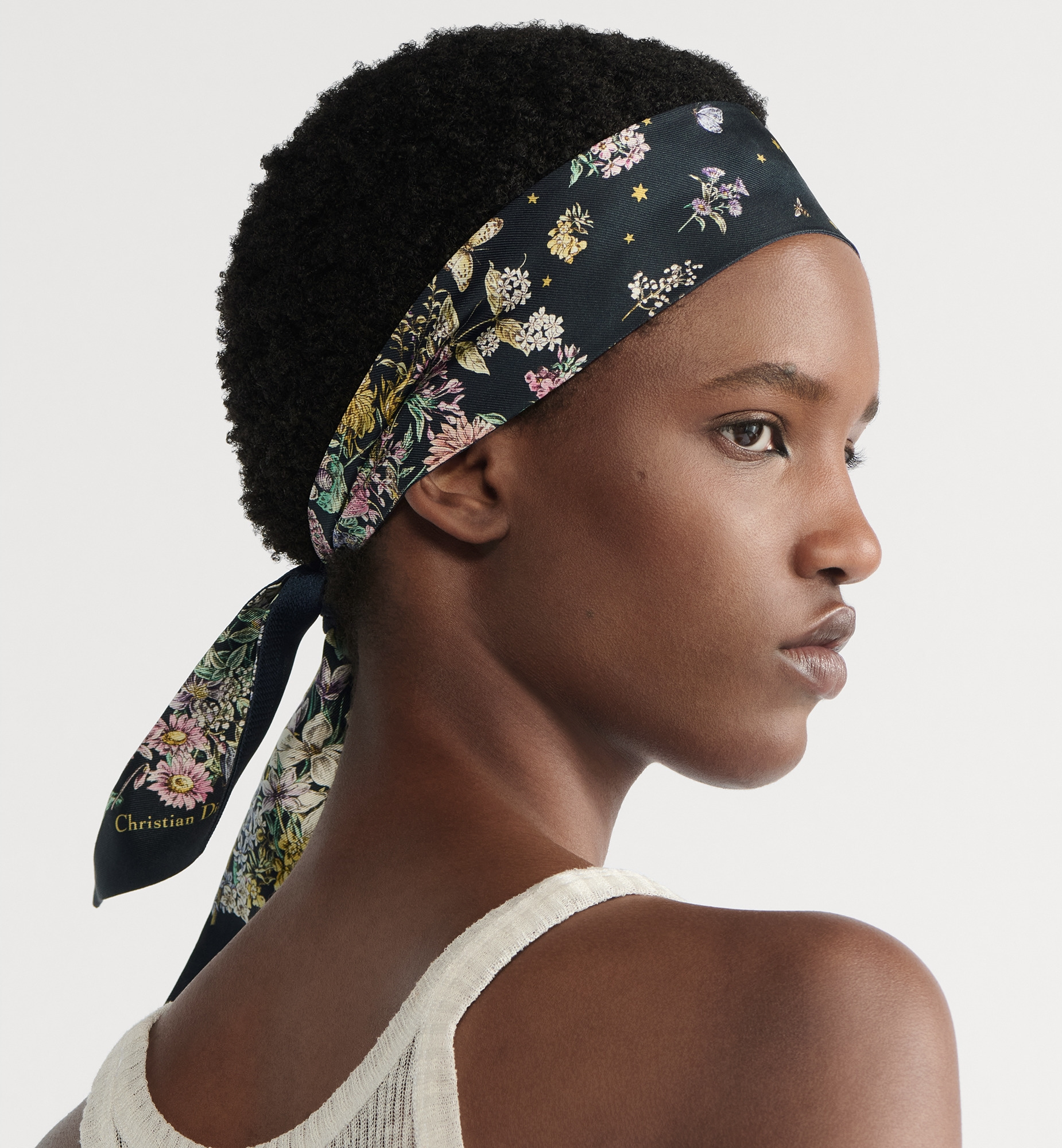 Dior Astral Flowers Mitzah Scarf - 2