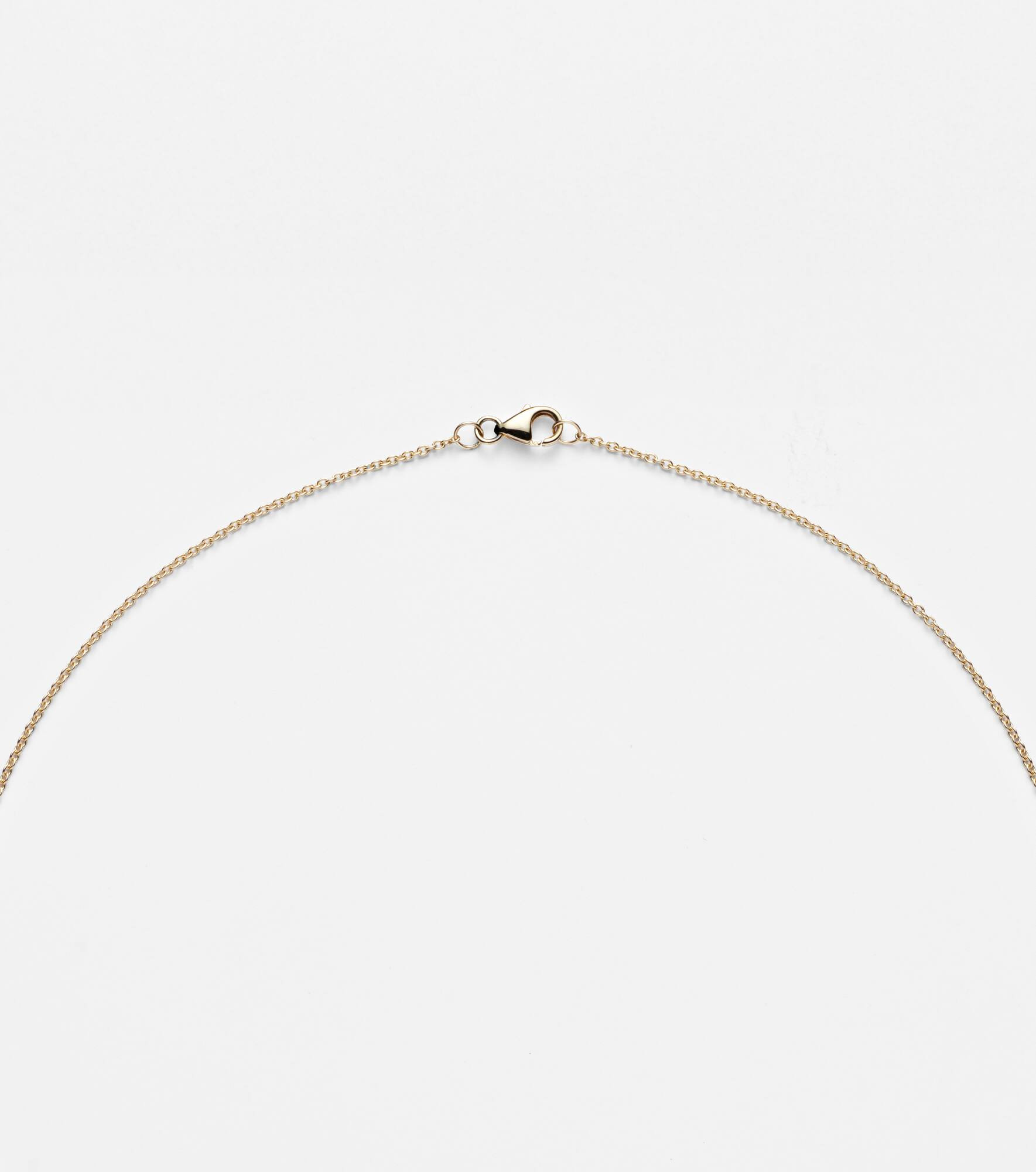 9kt gold locket necklace with diamonds - 6