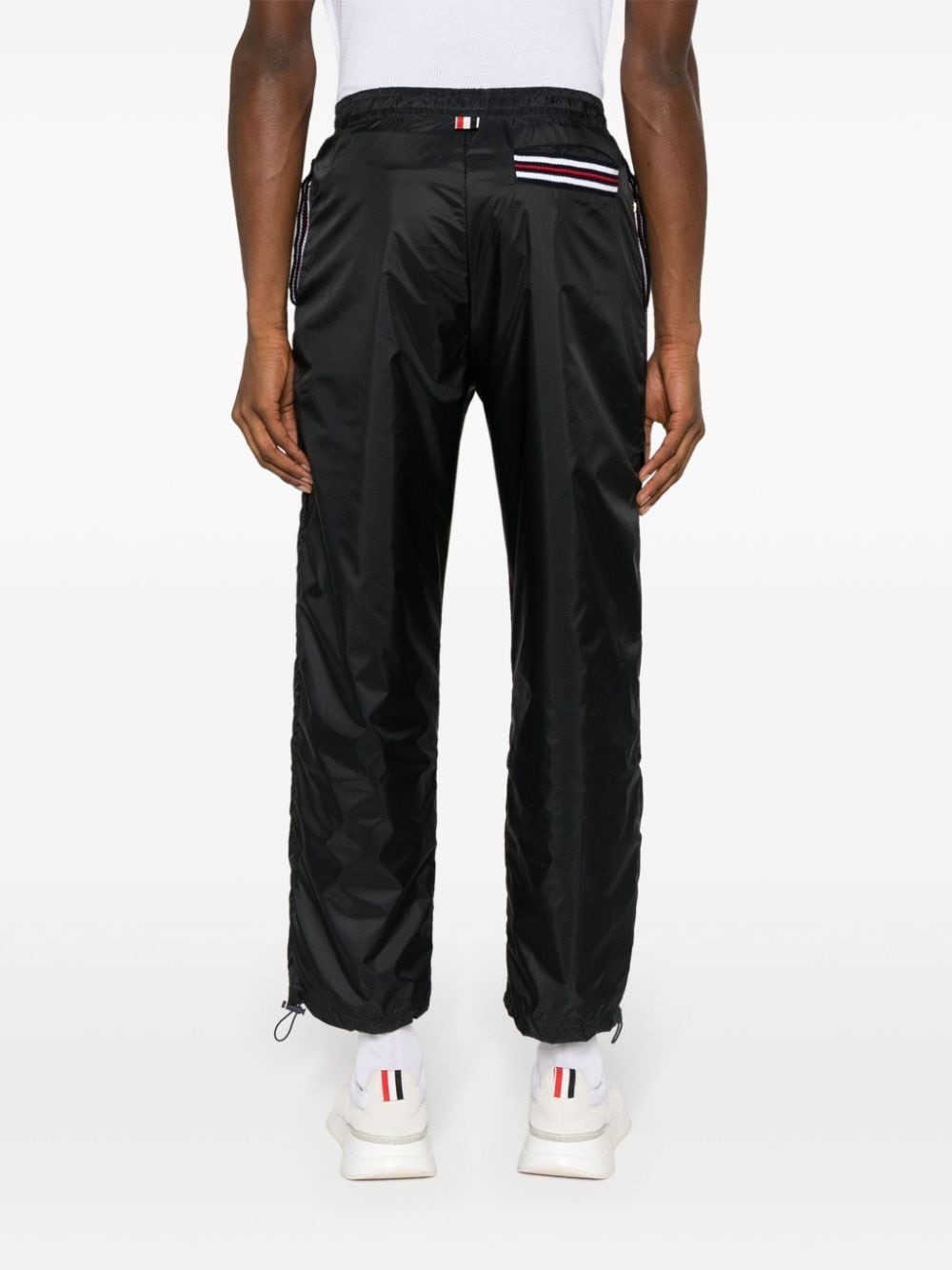 logo-patch sheer-ripstop track pants - 4