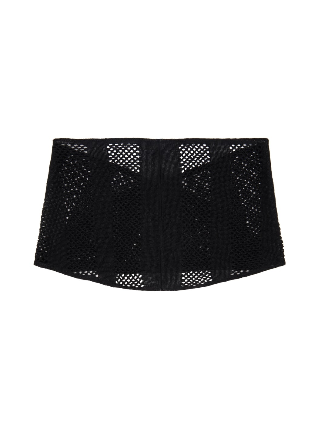 Black Triangular Scarf - 2