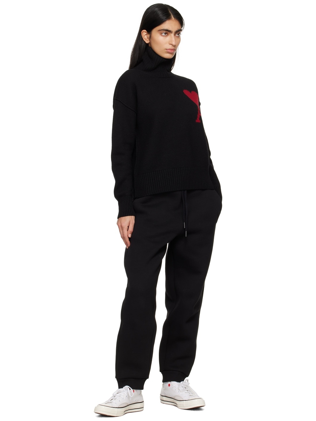 AmiParis♡ズボンペンス AMI Paris AMI DE COEUR TRACK PANTS | REVERSIBLE