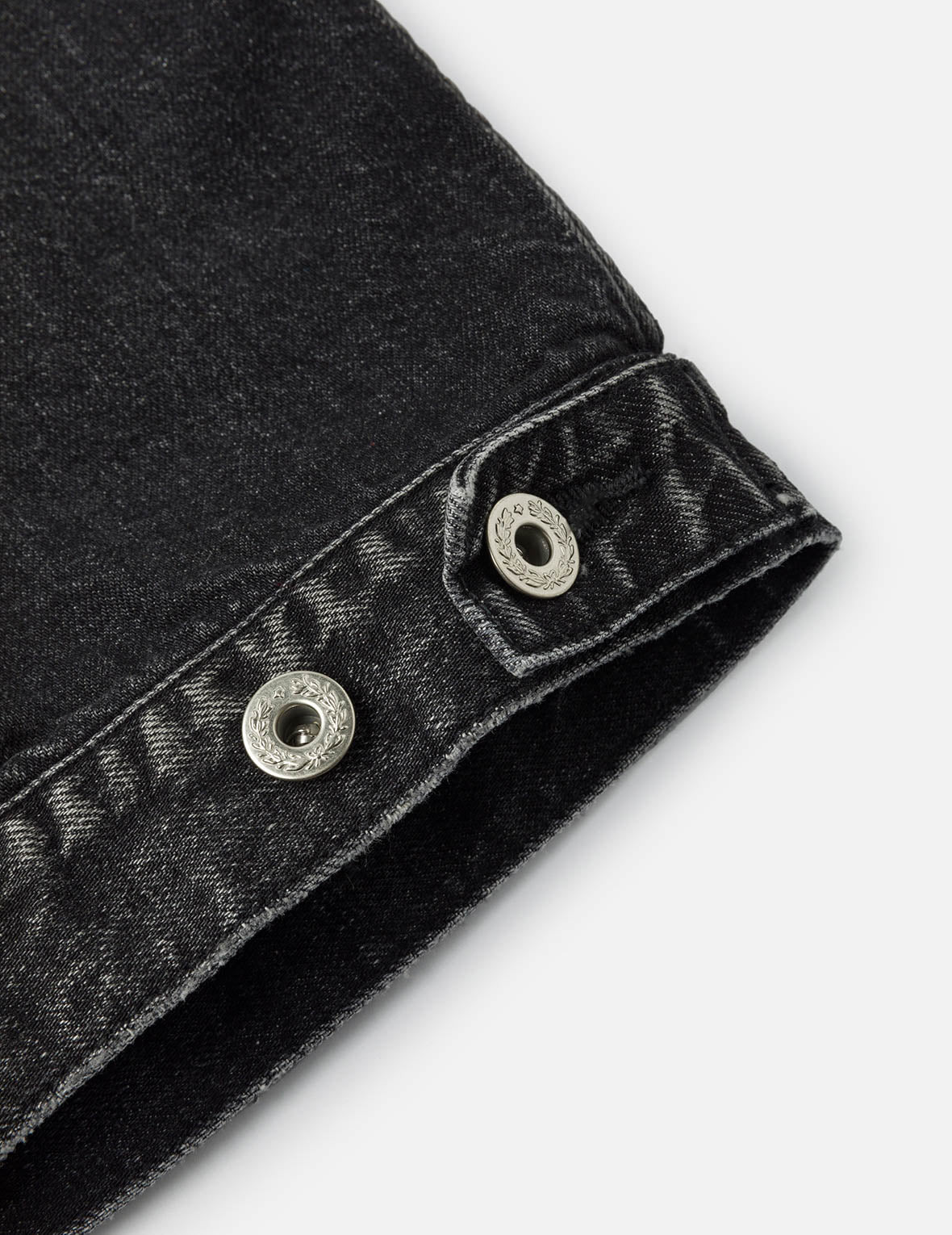 Seagull Embroidery Regular Fit Denim Rider Jacket - 7
