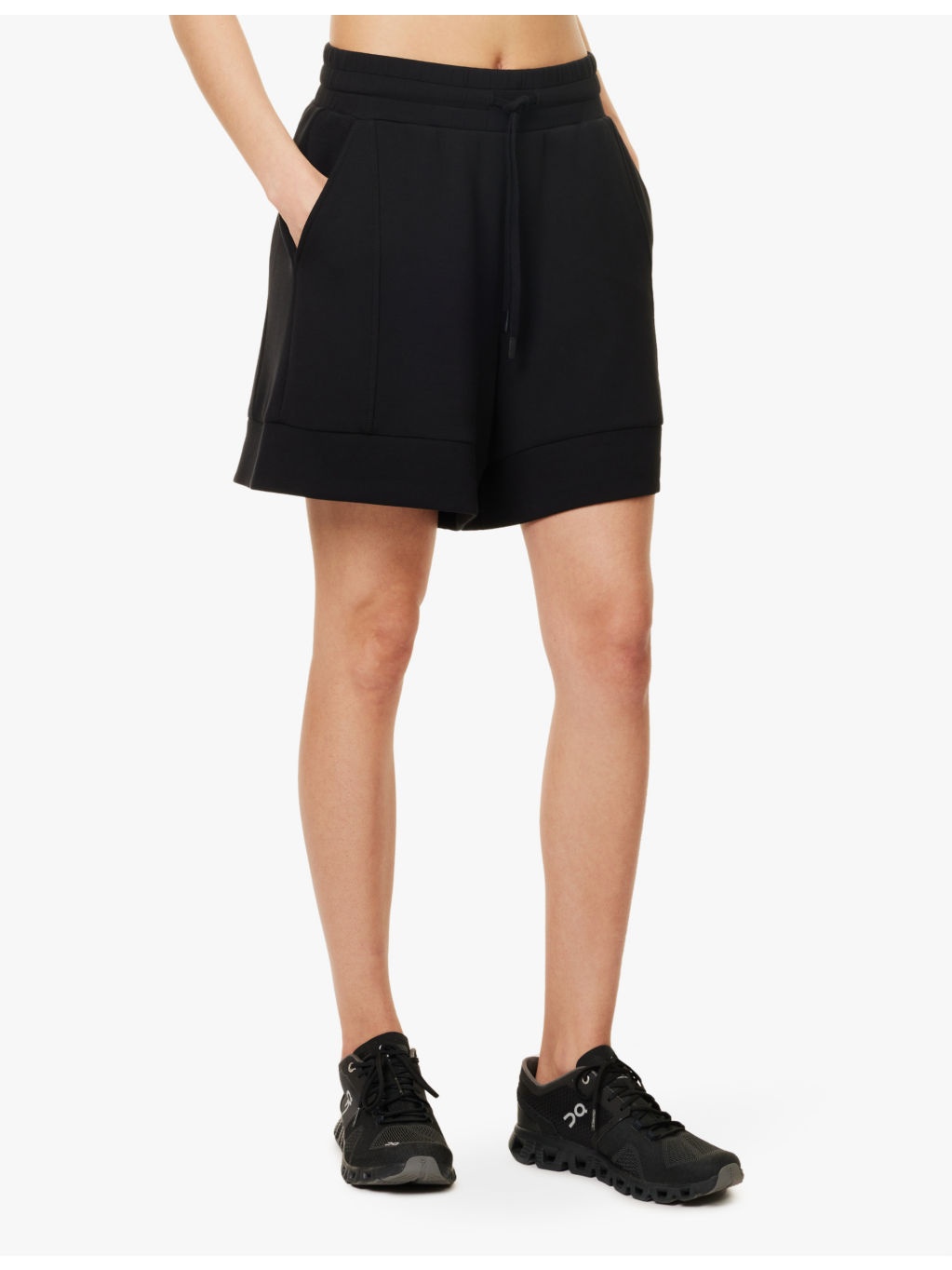 Alder drawstring-waist stretch-woven jersey shorts - 3