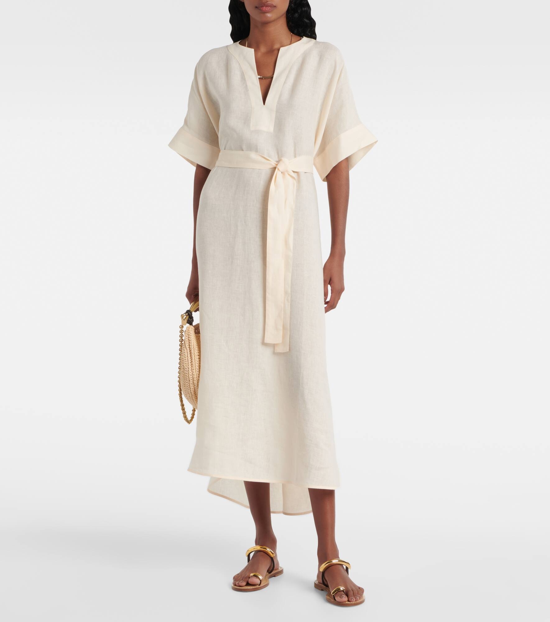Bibi linen kaftan - 2