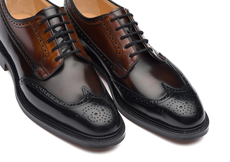 Grafton 173
Polished Binder Derby Brogue Tricolor Black 4