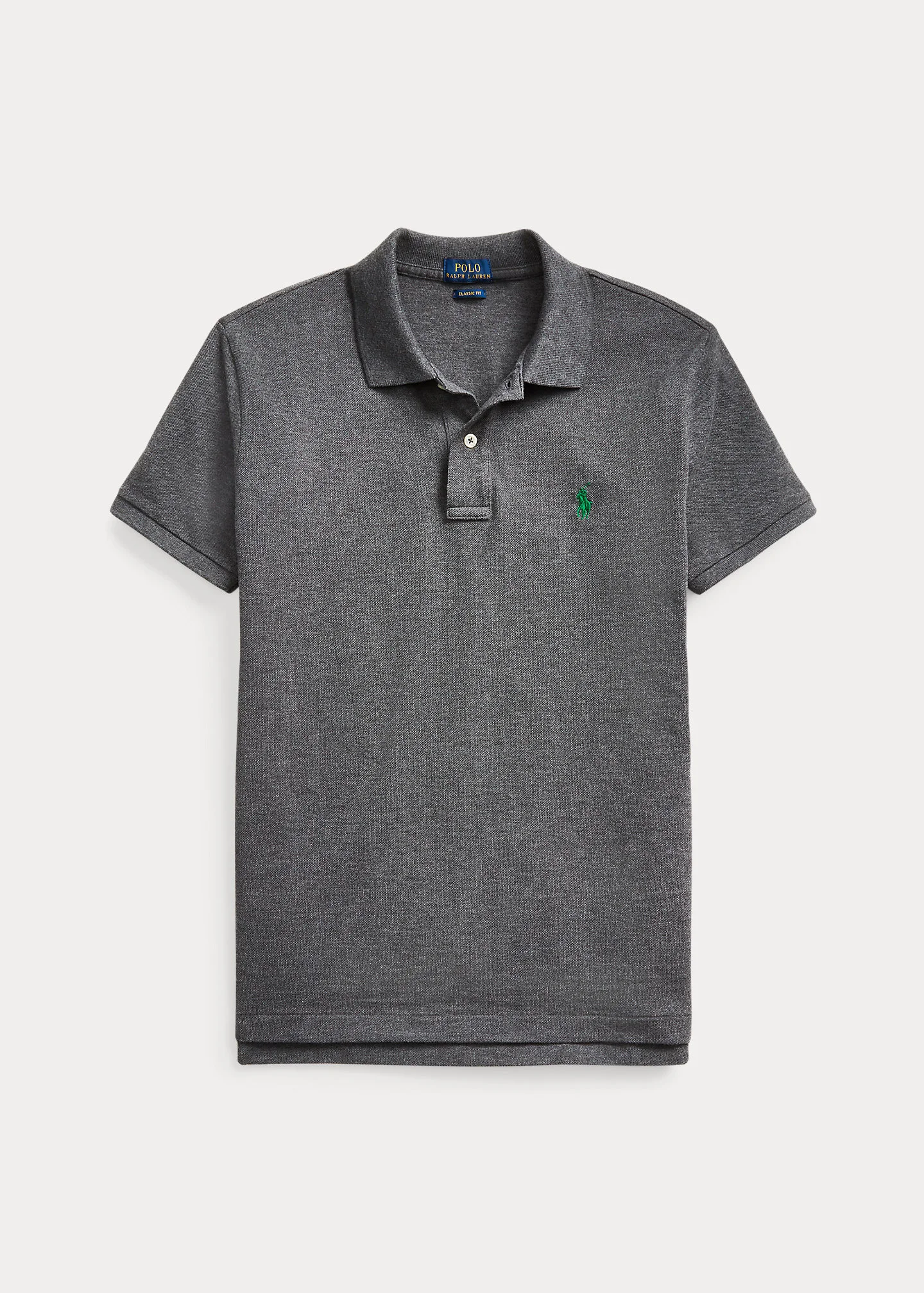 The Iconic Classic Fit Mesh Polo Shirt - 1