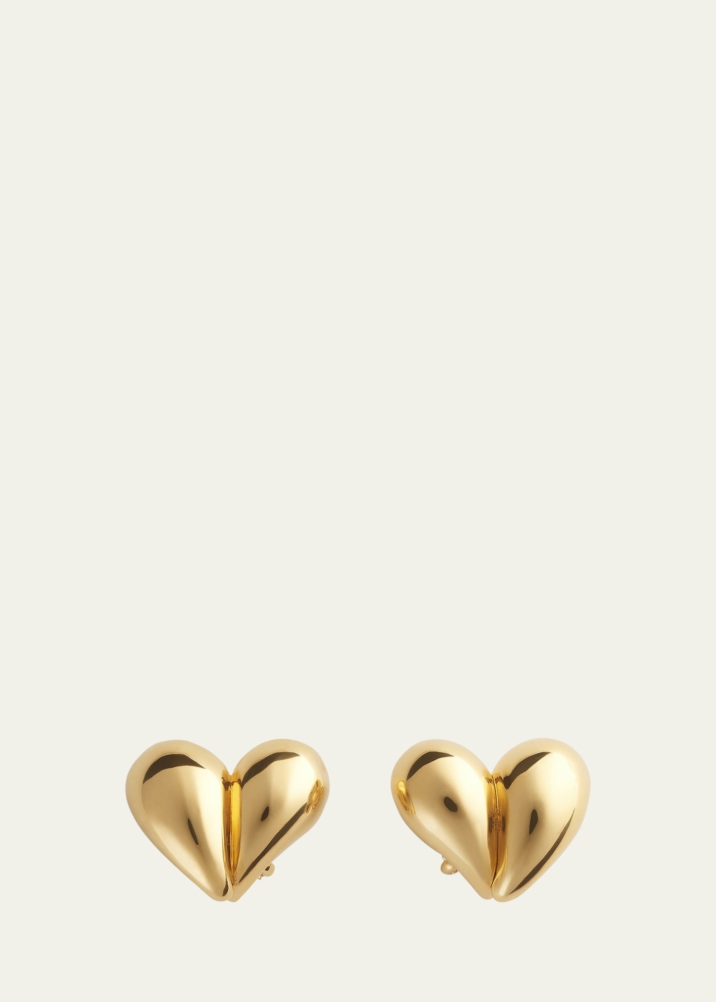 Heart Clip Earrings - 1