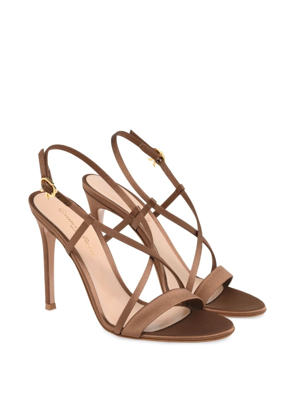 slingback cross-strap sandals - 2