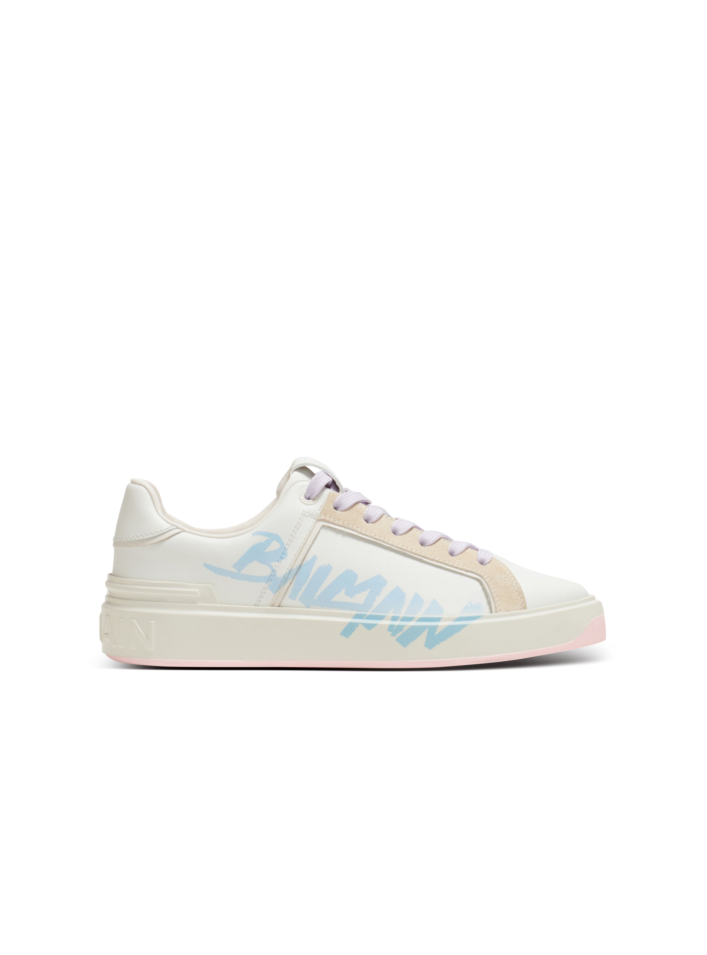 B-Court Balmain leather trainers - 1