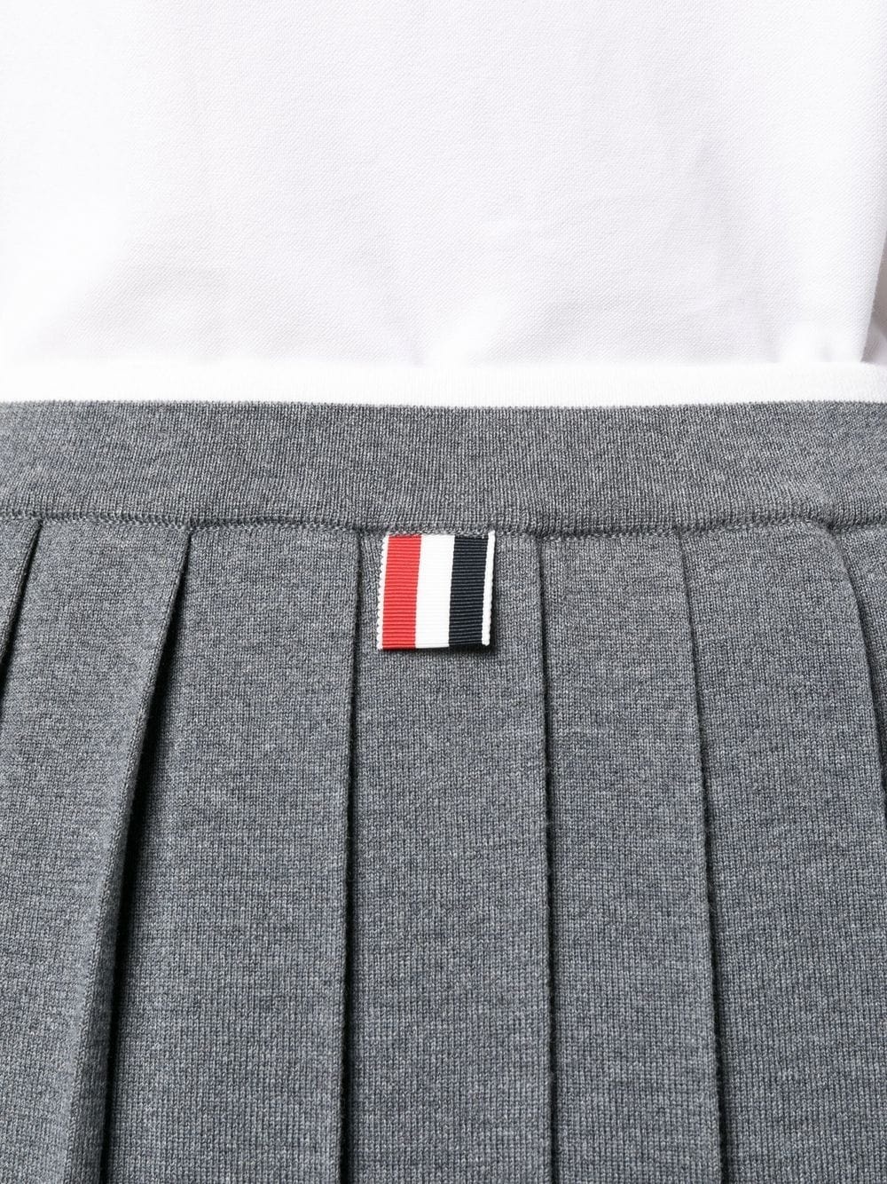 high-low hem pleated skirt - 5