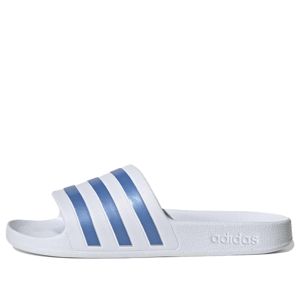 (WMNS) adidas Adilette Aqua Slides 'White Blue' HP6295 - 1