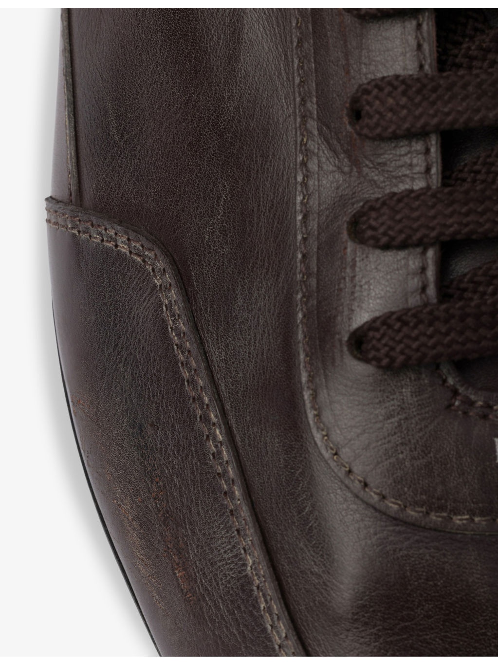 Collapse Leather Low-Top Trainers - 5
