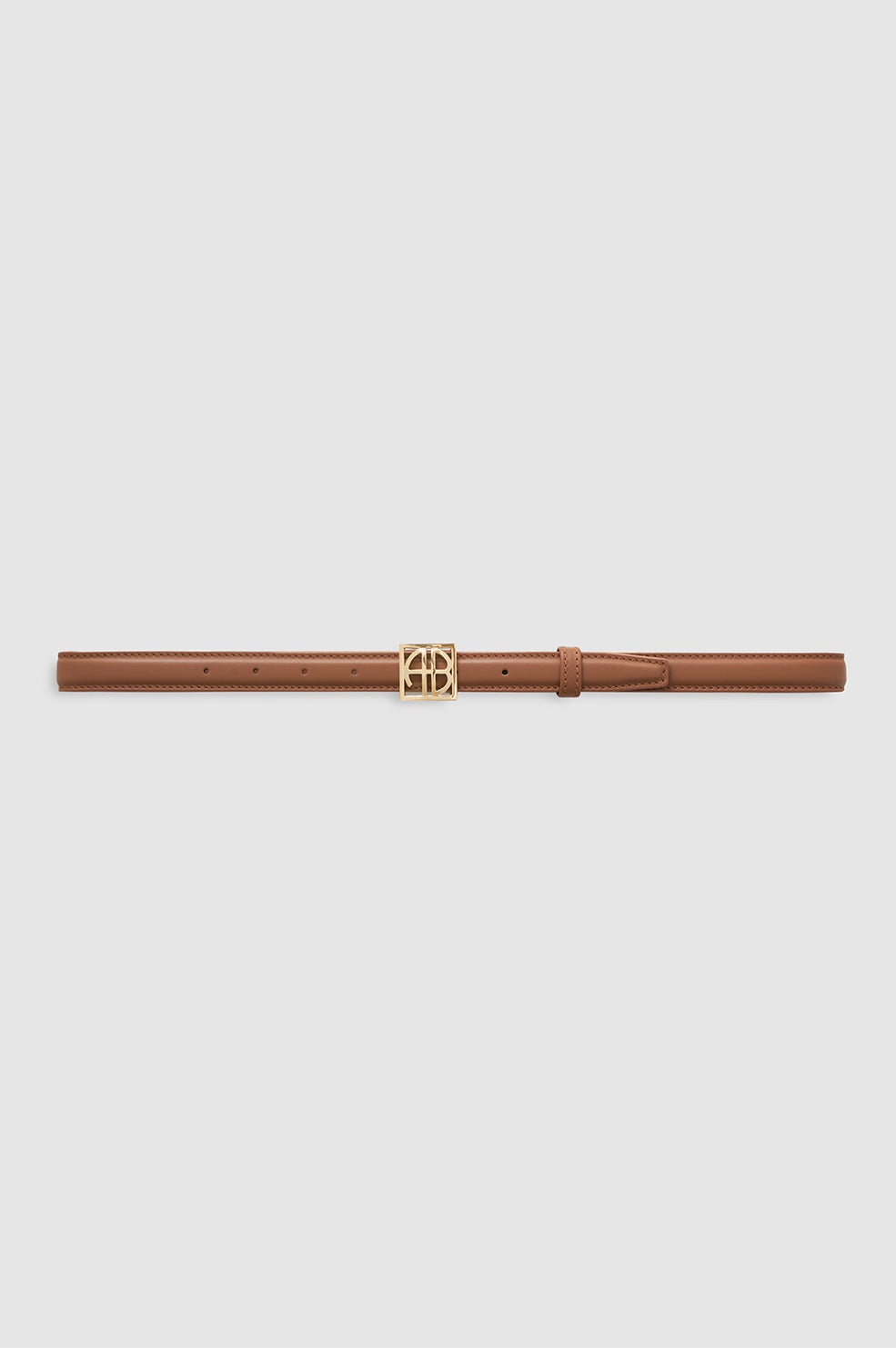 Monogram Belt - Cognac - 1