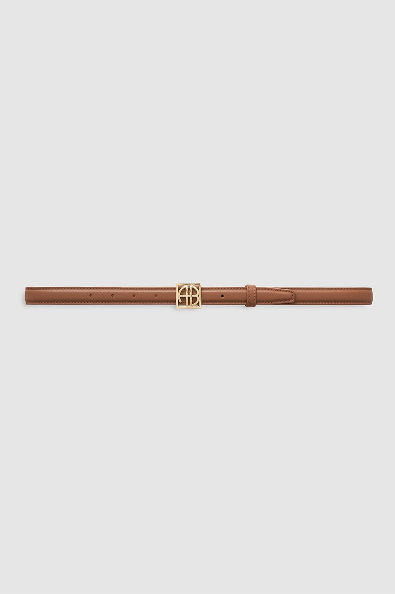 Monogram Belt - Cognac 1