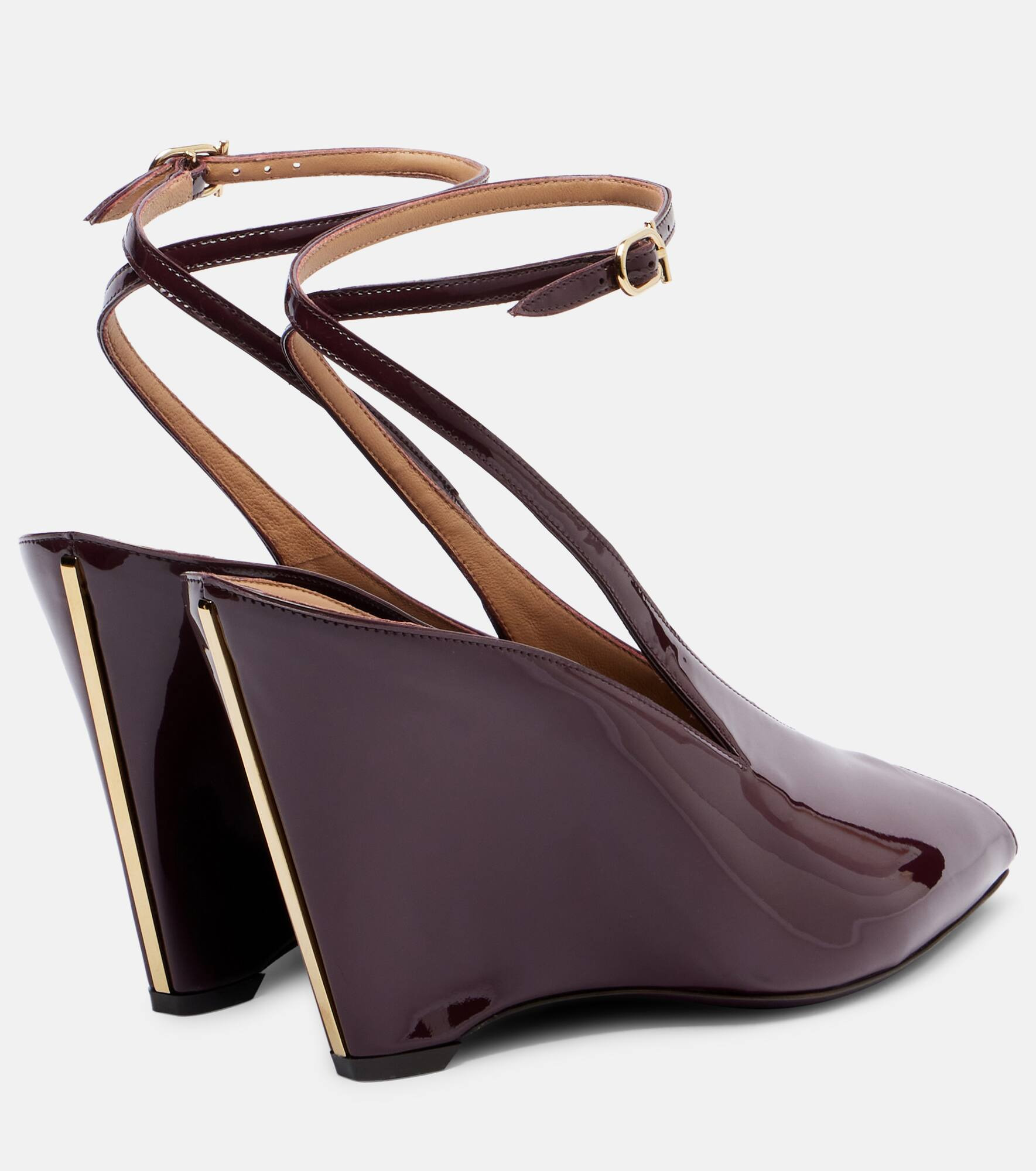 Arcadia 95 patent leather sandals - 2