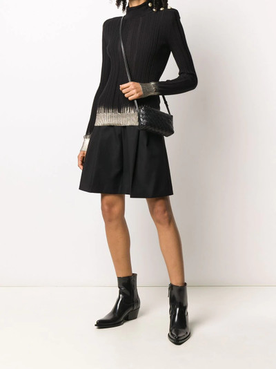 Balmain buttoned knit jumper outlook