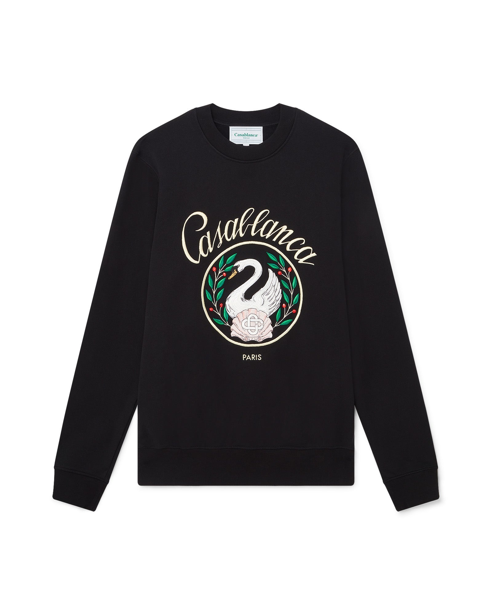 Black Emblem De Cygne Sweatshirt - 1
