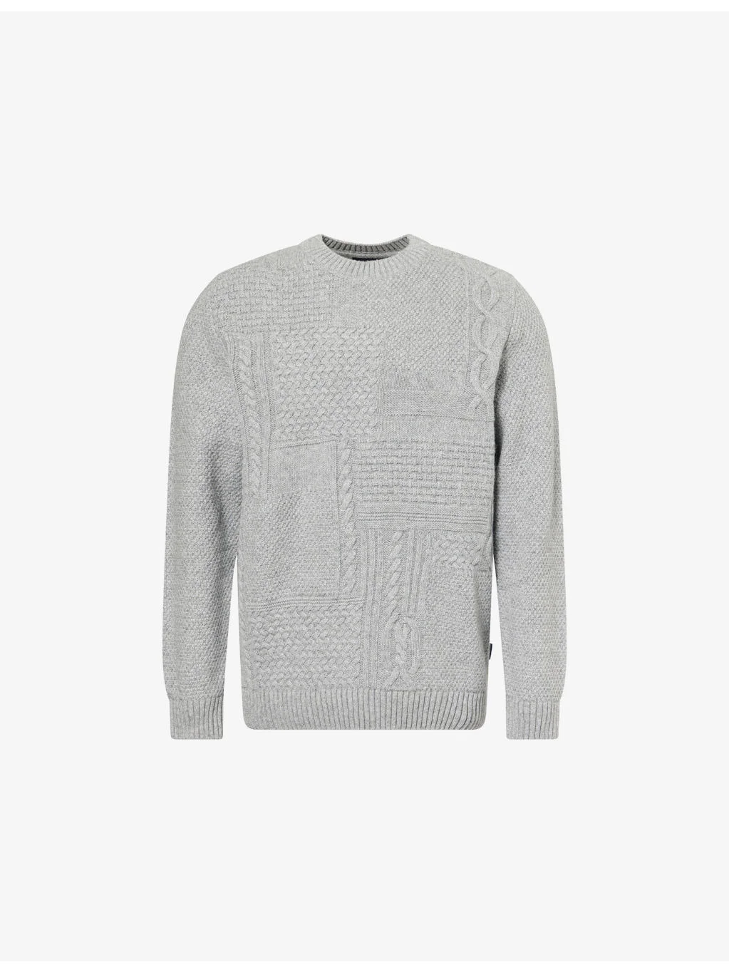 Casey Crewneck Knitted Wool And Cotton Jumper - 1