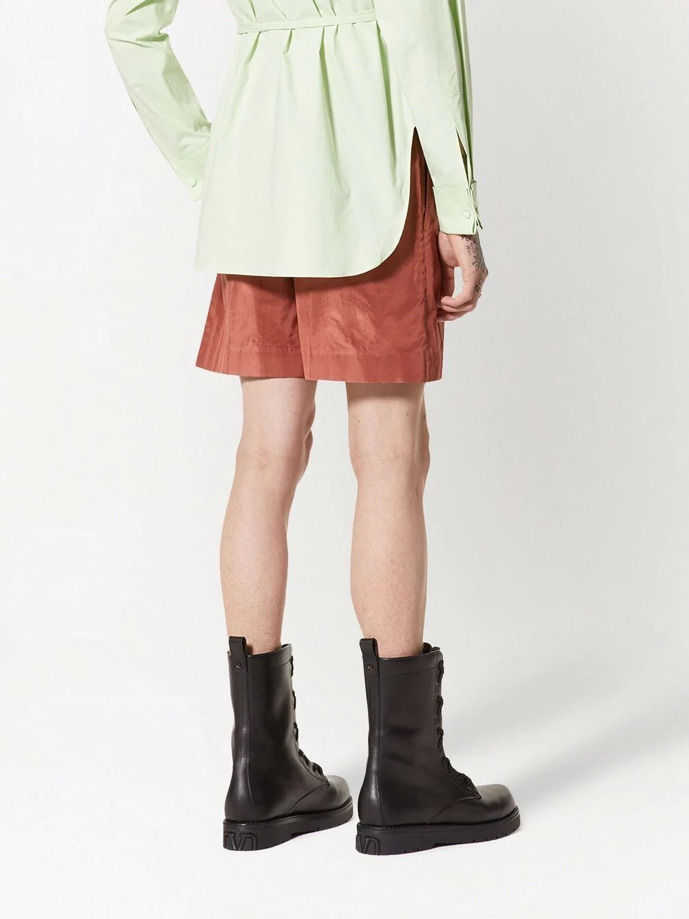 pressed-crease tailored shorts - 4