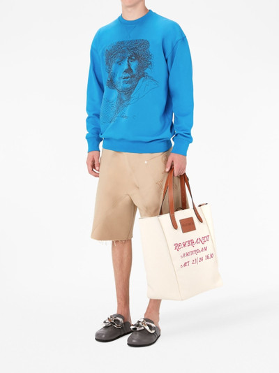 JW Anderson Rembrandt embroidered sweatshirt outlook