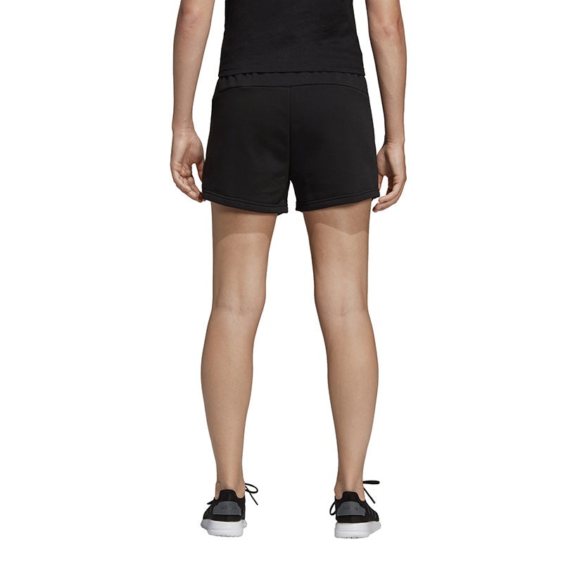 (WMNS) adidas Essentials Linear Logo Shorts 'Black White' DP2393 - 4