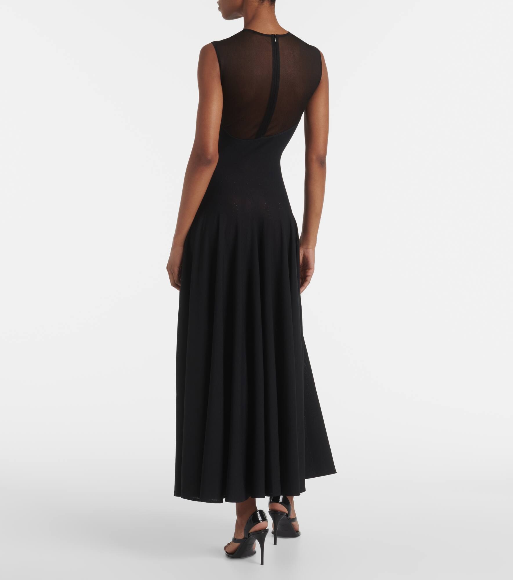 Paneled maxi dress - 3
