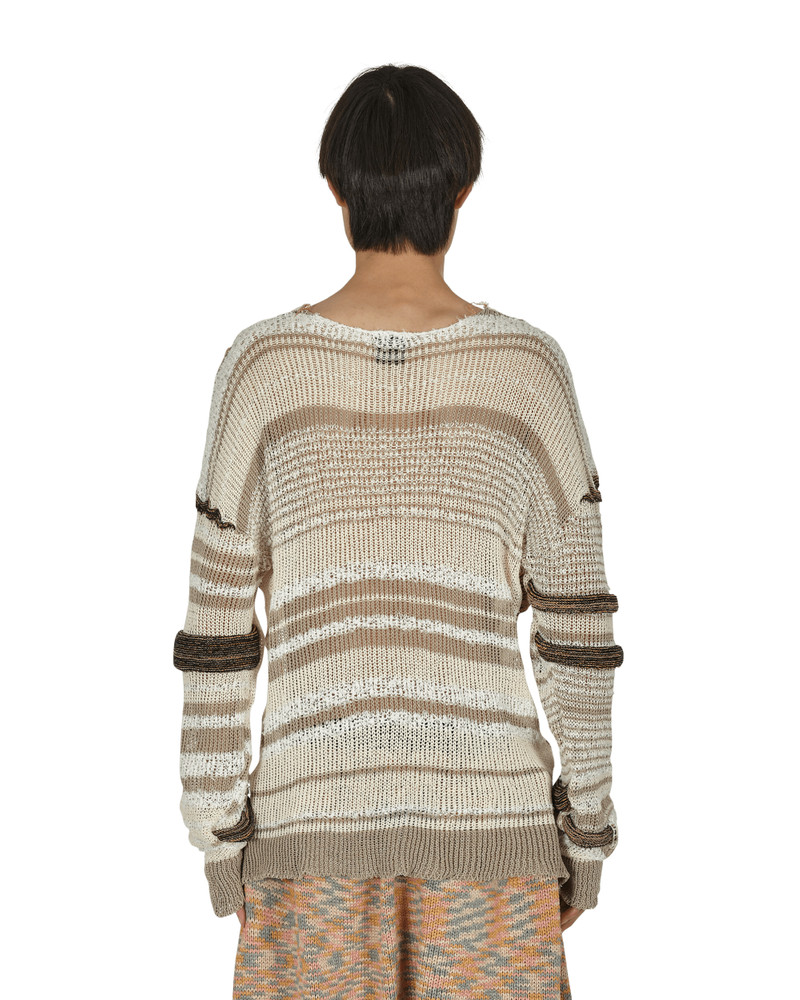 vitelli Chaga Reverse Logo Stitch Sweater Multicolor outlook