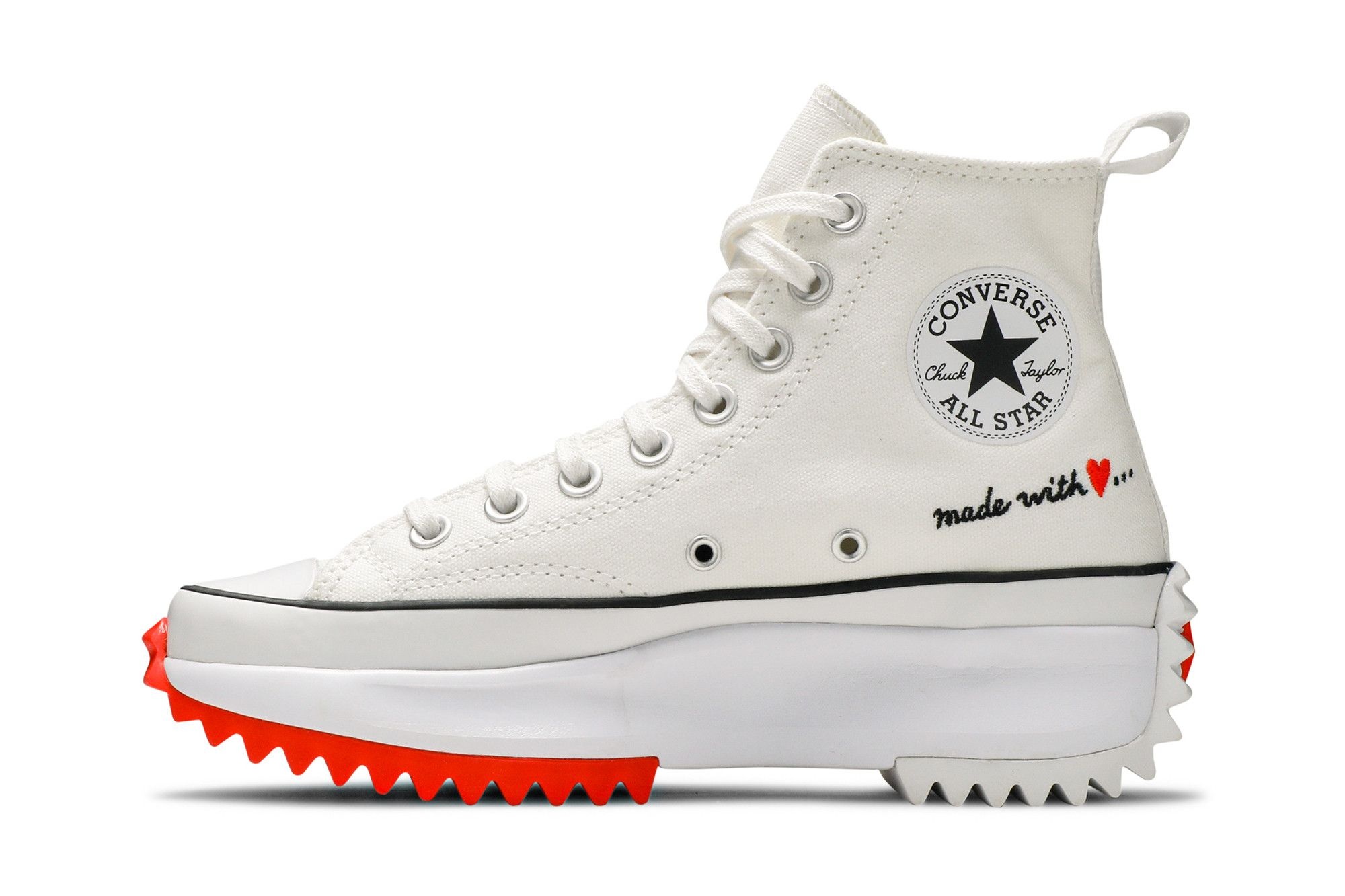 Wmns Run Star Hike High 'Made With Love - White' - 3