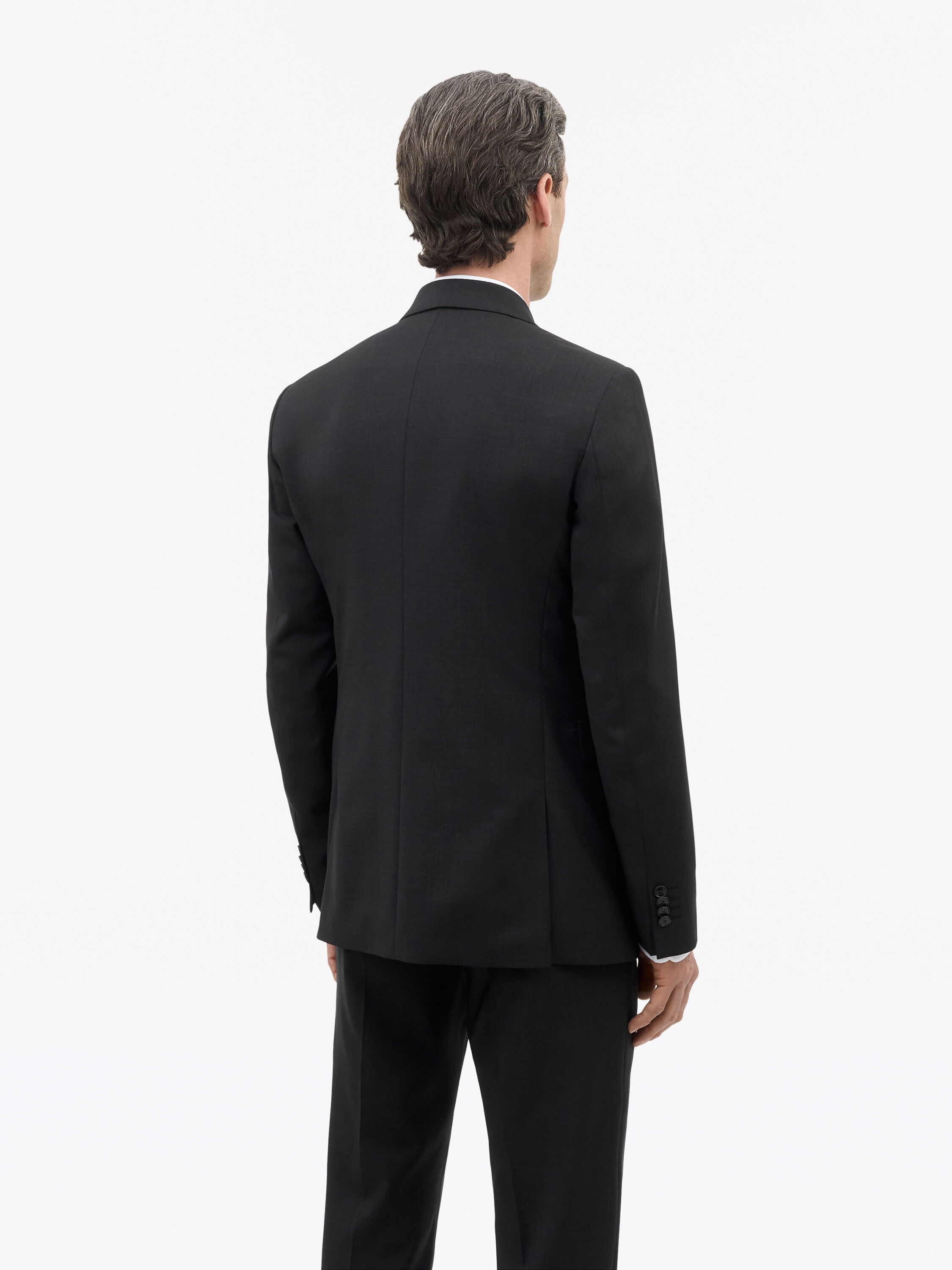 Justin Semi Slim-Fit Italian Wool Jacket - 5