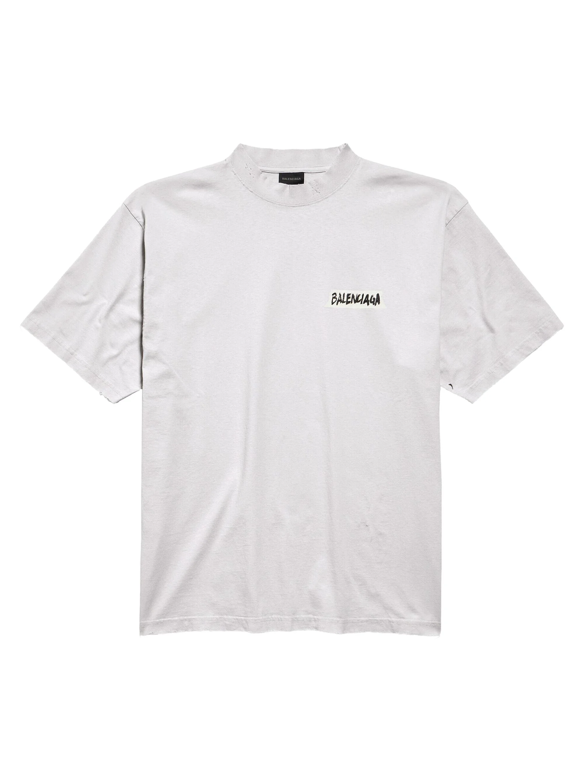 Men's Masking Tape Medium Fit T-Shirt - Dirty White - 1