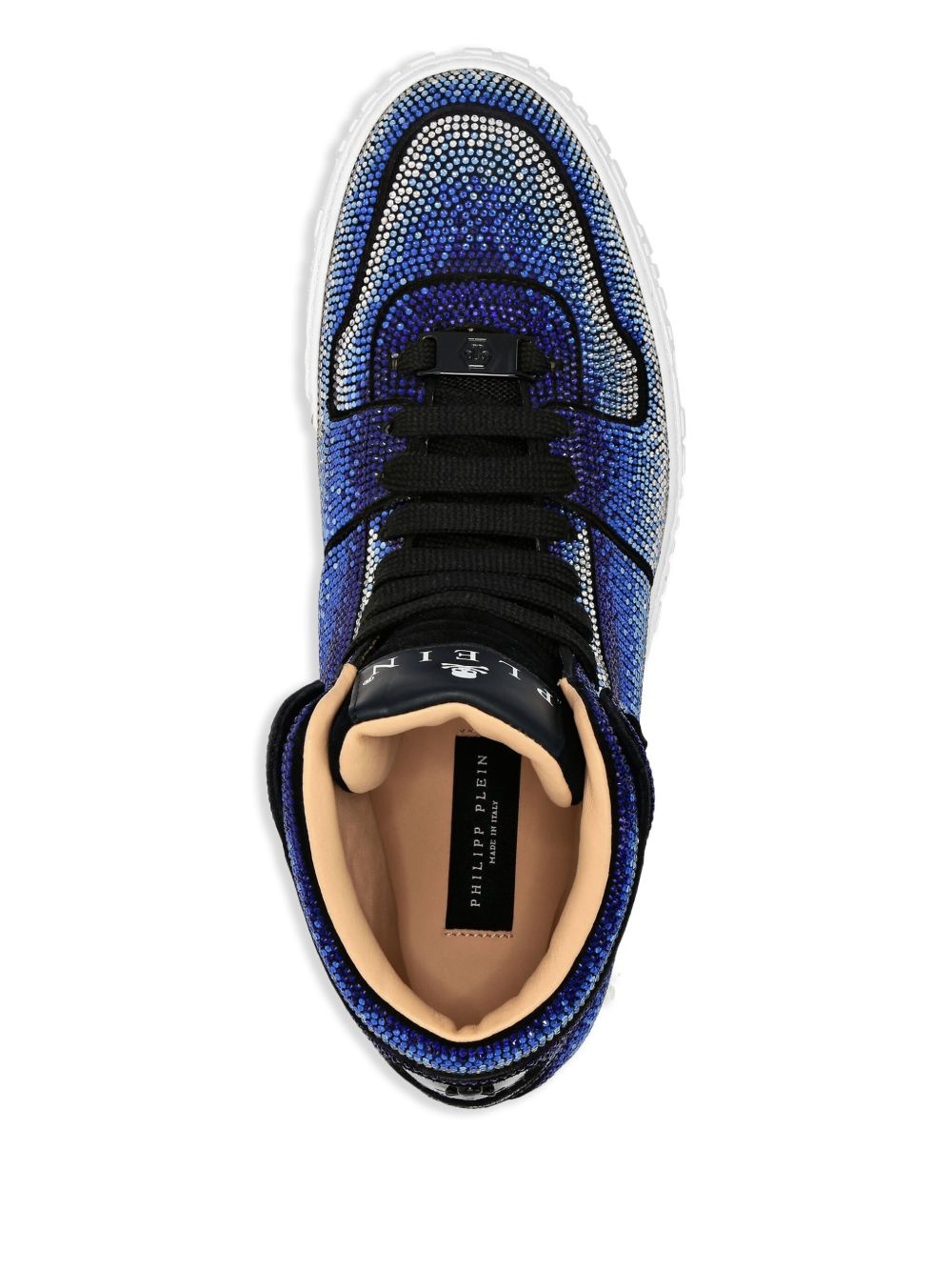 suede high-top sneakers - 3