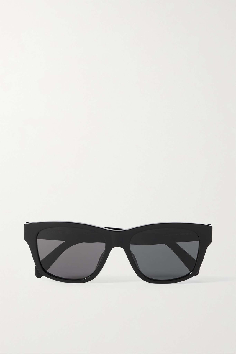 정연한 구조 아세테이트 sunglasses - 1