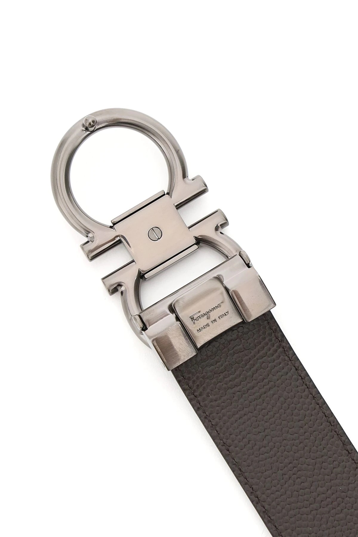 REVERSIBLE GANCINI BUCKLE BELT - 4