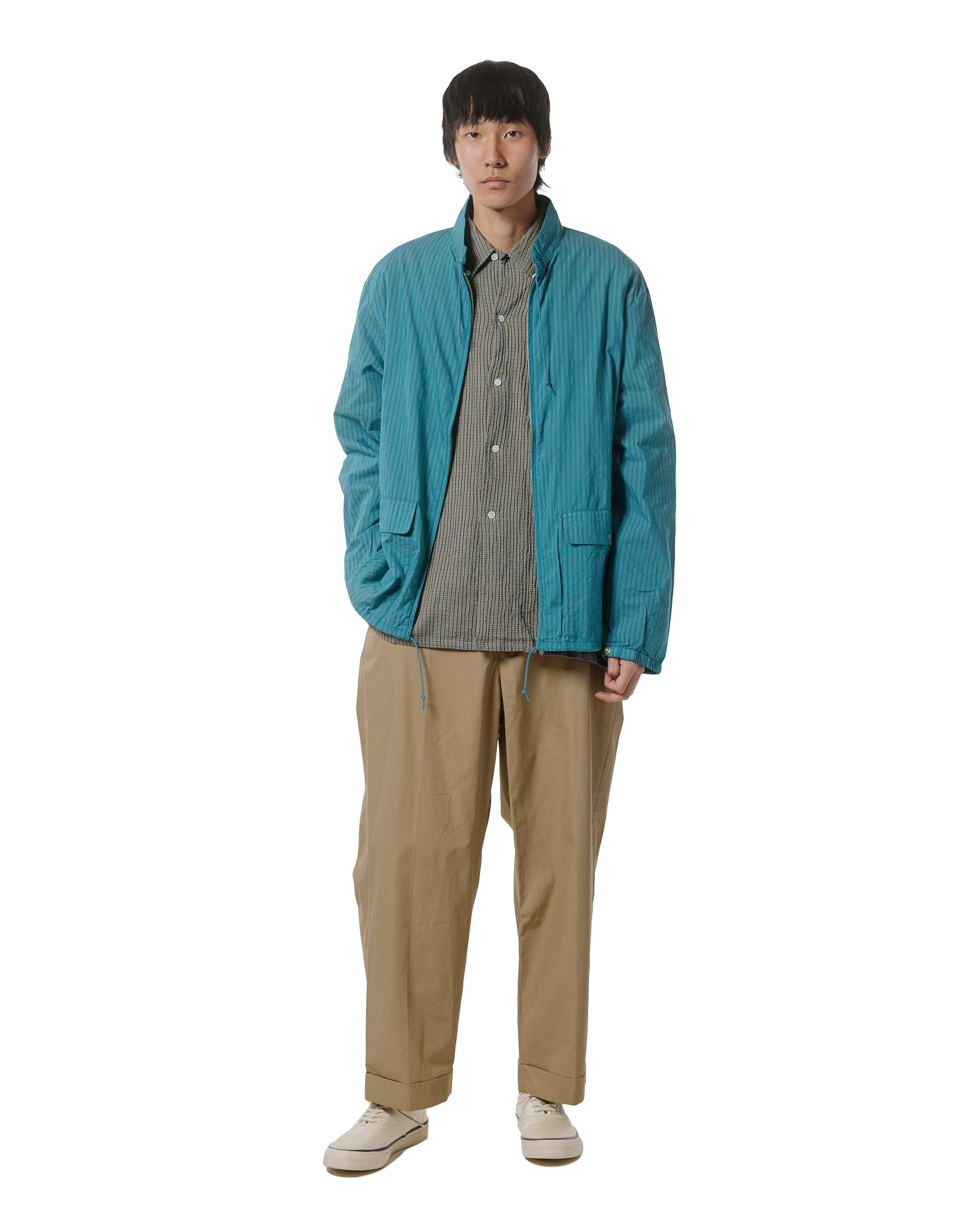 Open B.D. Plaid Olive - 4