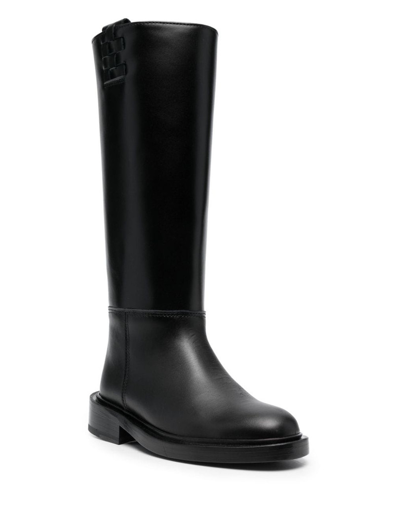 HEREU Anella interwoven-detail boots outlook