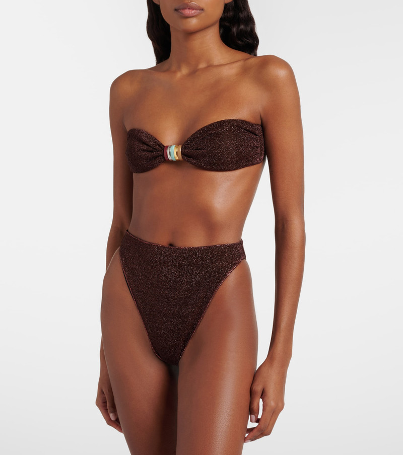 Oséree Lumière ring-detail bikini outlook