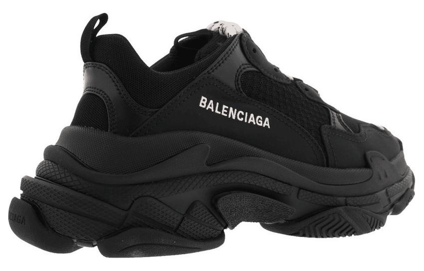 (WMNS) Balenciaga Triple S 'Black' 2019 524036W09O11000 - 3