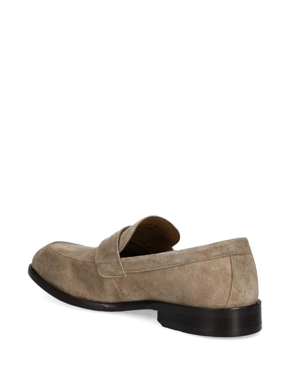 penny-slot suede loafers - 3