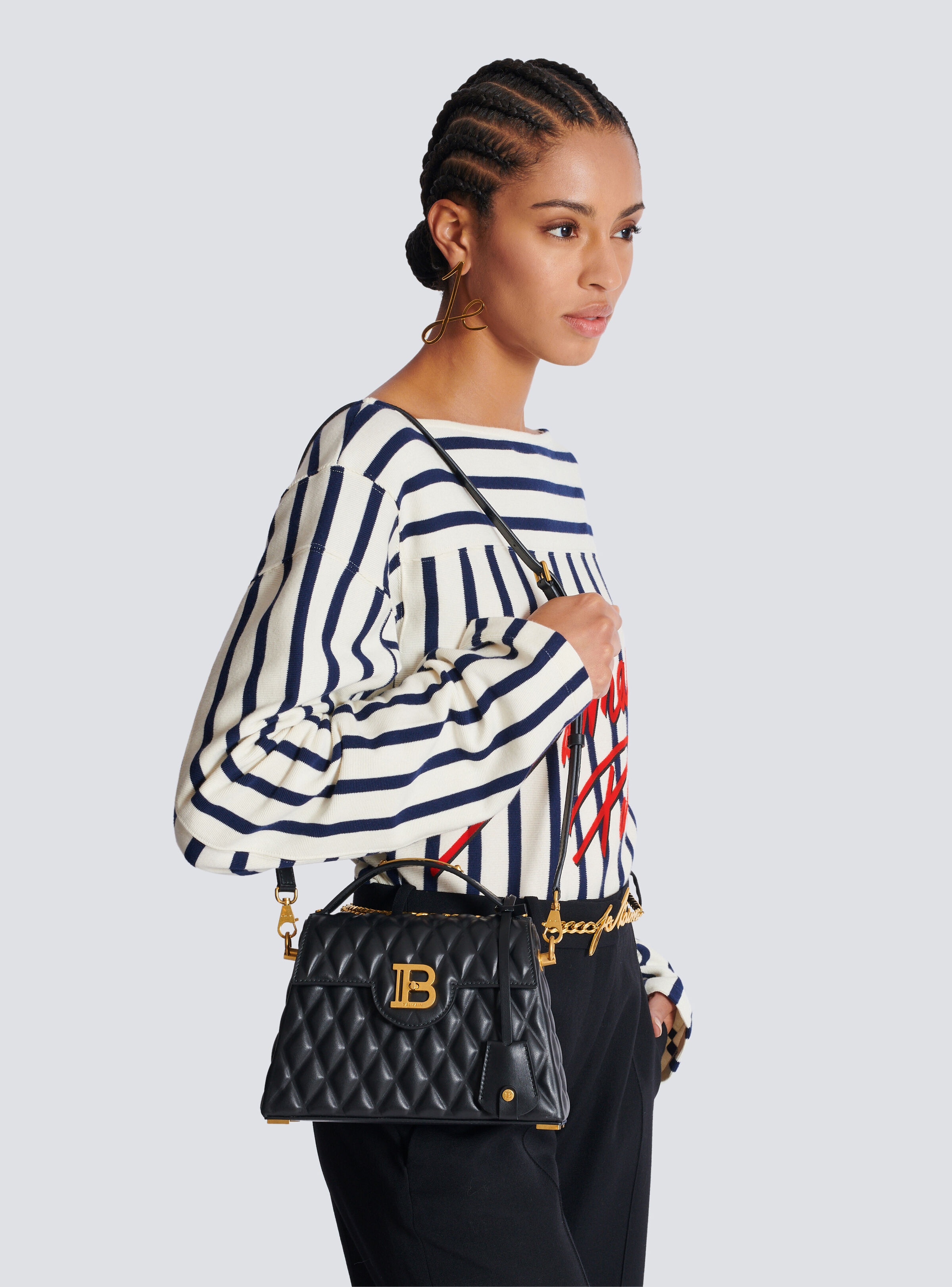 B-Buzz Dynasty bag in quilted calfskin - 8