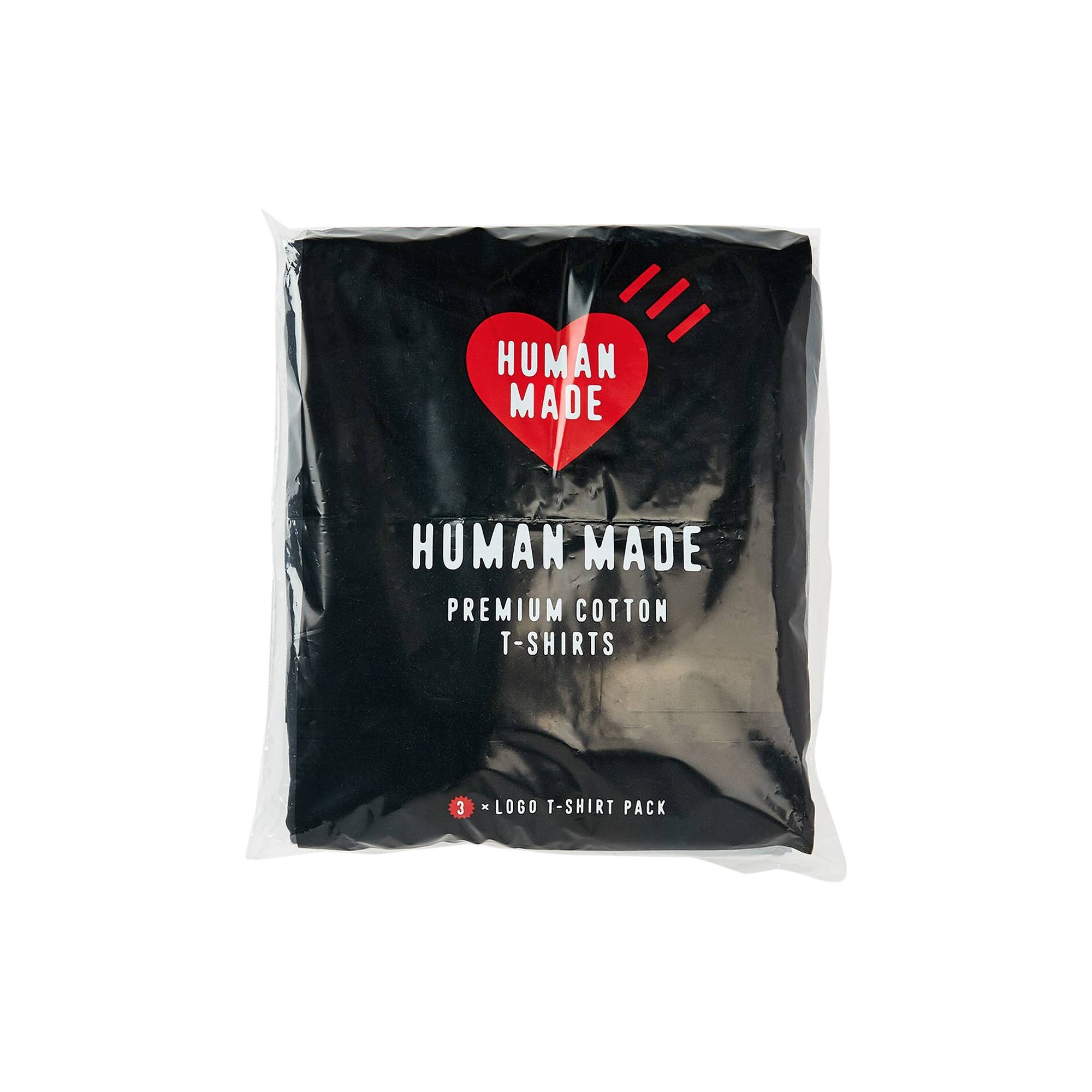 Human Made 3-Pack T-Shirt Set 'Black' - 2
