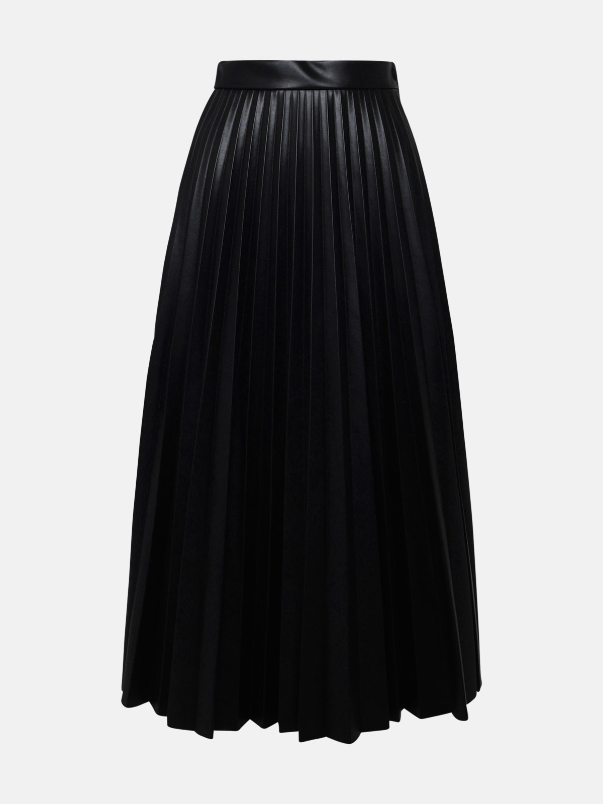 Black leather skirt - 1